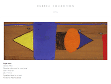 Tablet Screenshot of currellcollection.com